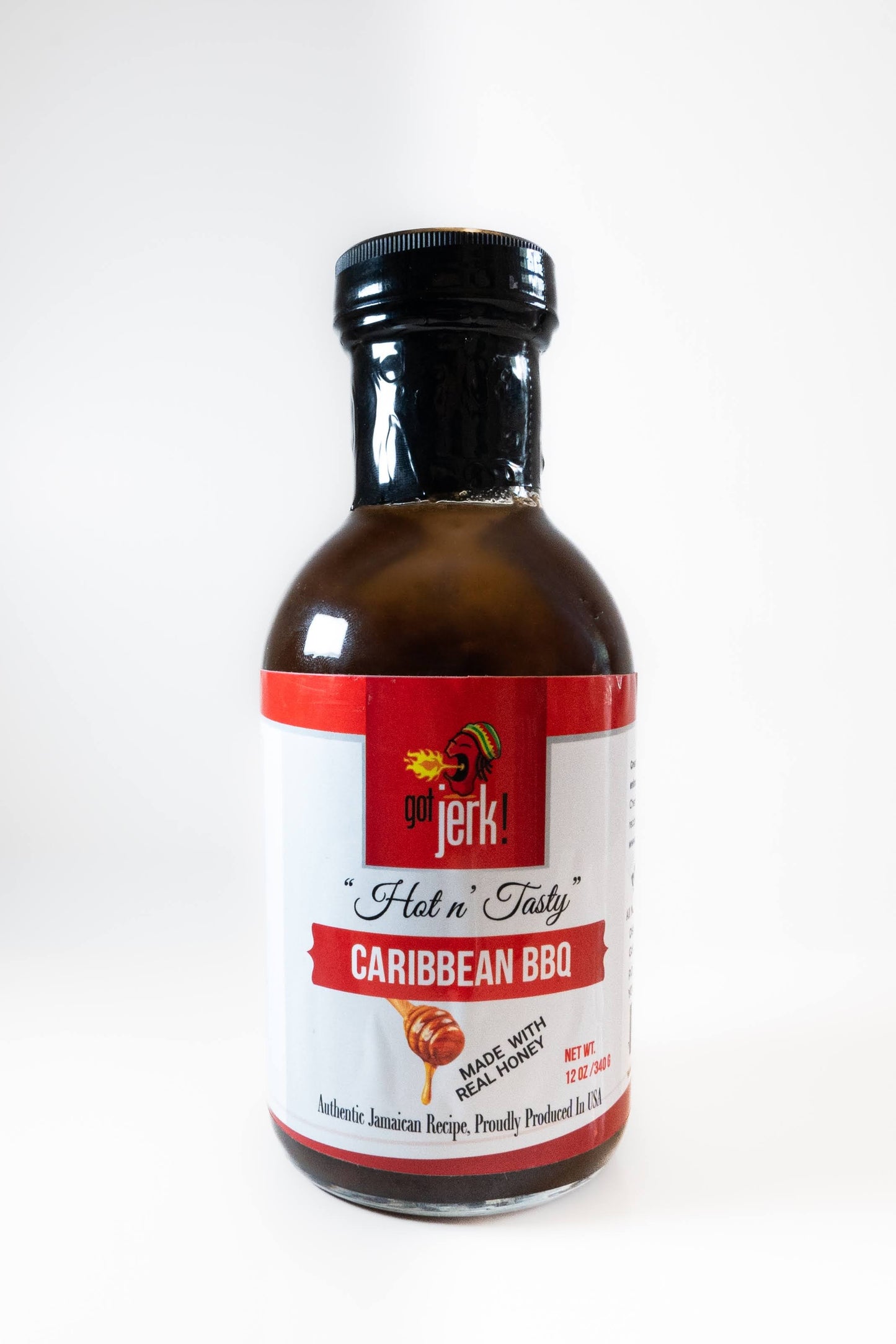 Hot n’ Tasty Caribbean BBQ | Authentic Recipe | 12 oz. Bottle