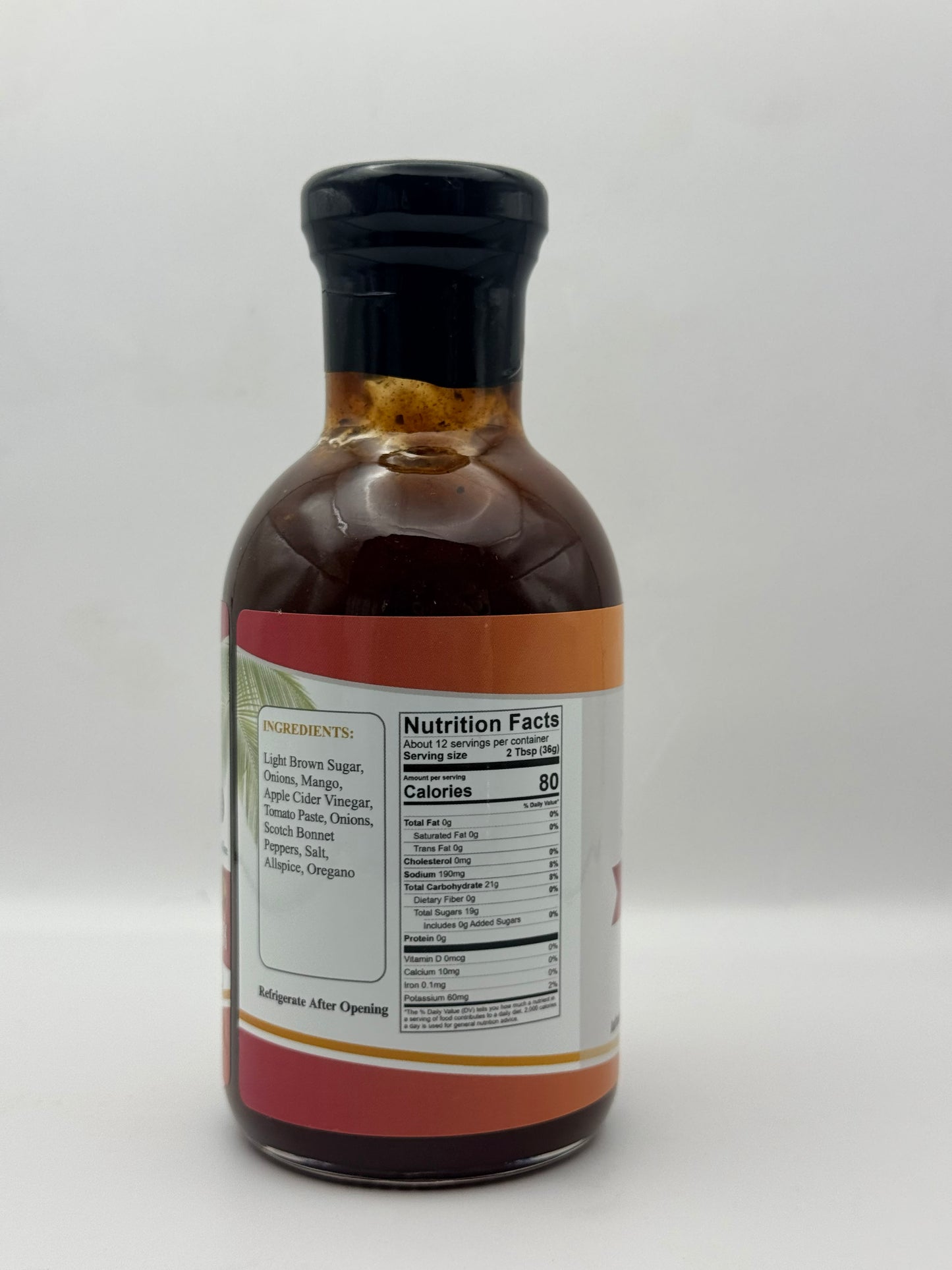 Jammin Mango BBQ | AUTHENTIC RECIPE | 12 OZ.