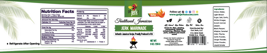 Got Jerk! Traditional Jerk Marinade (Spicy) | Authentic Recipe | 9 oz Bottle